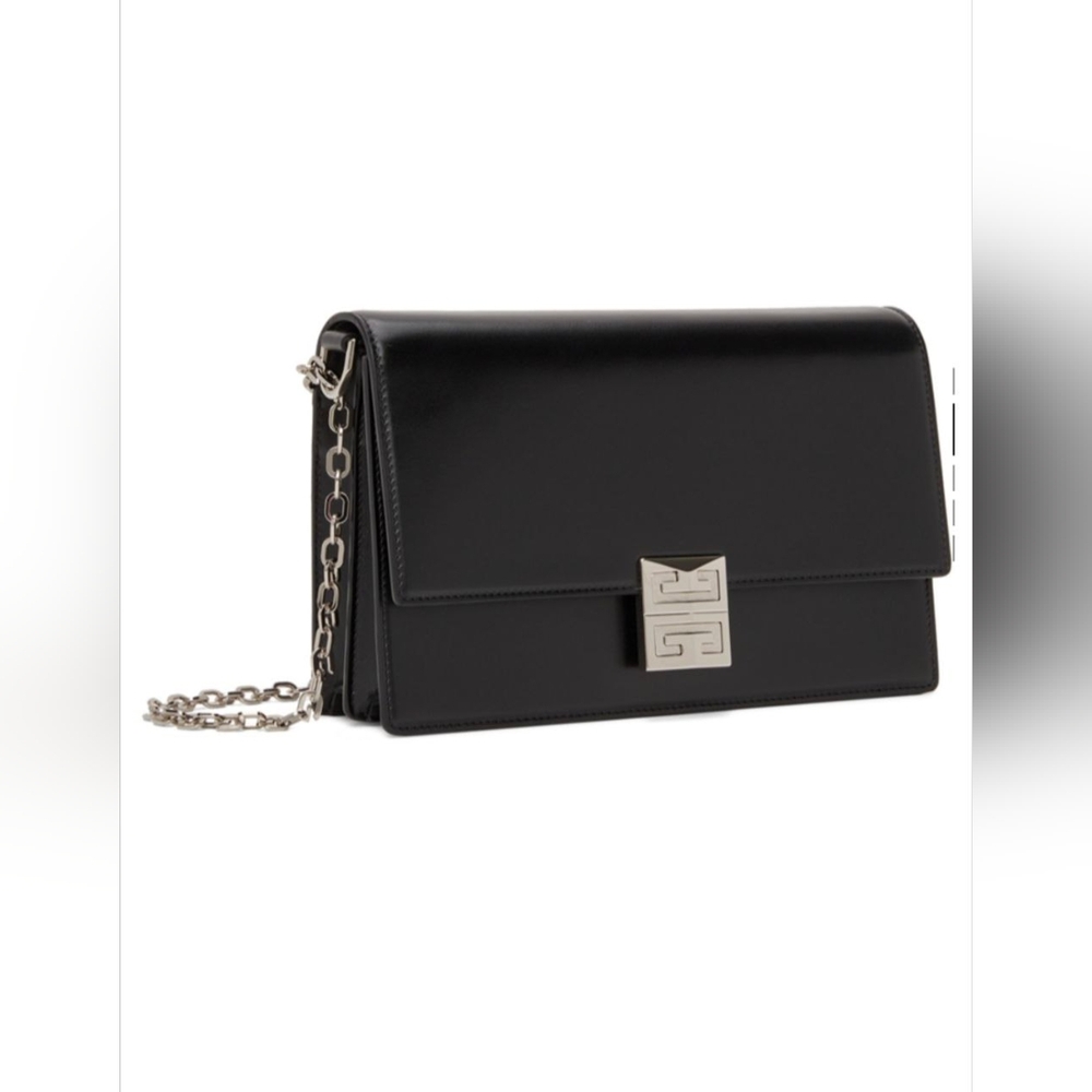 Givenchy Black Medium Chain 4G Bag